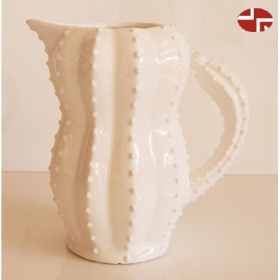 Vintage Ceramic White Creamer Porcelain Milk Jug