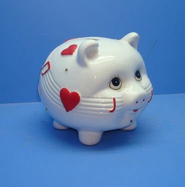 Ceramic music Piggy Bank/money box jumbo moneybox