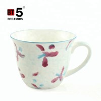 Ceramic mug coffee wholesale tea cups with handle