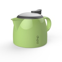 New design lead and cadmium-free colorful teapots ceramic custom porcelain with infuser and lid