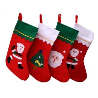 Wholesale hanging decoration bulk christmas stockings